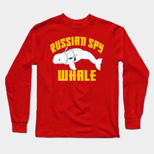 Russian Spy Whale Long Sleeve T-Shirt